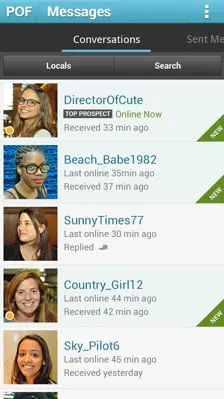 Plenty of Fish Dating App android App screenshot 2